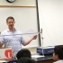 Chemical Analysis Lab Director Brian Kennedy gave information on upcoming science competitions during A block of eighth period on June 4.