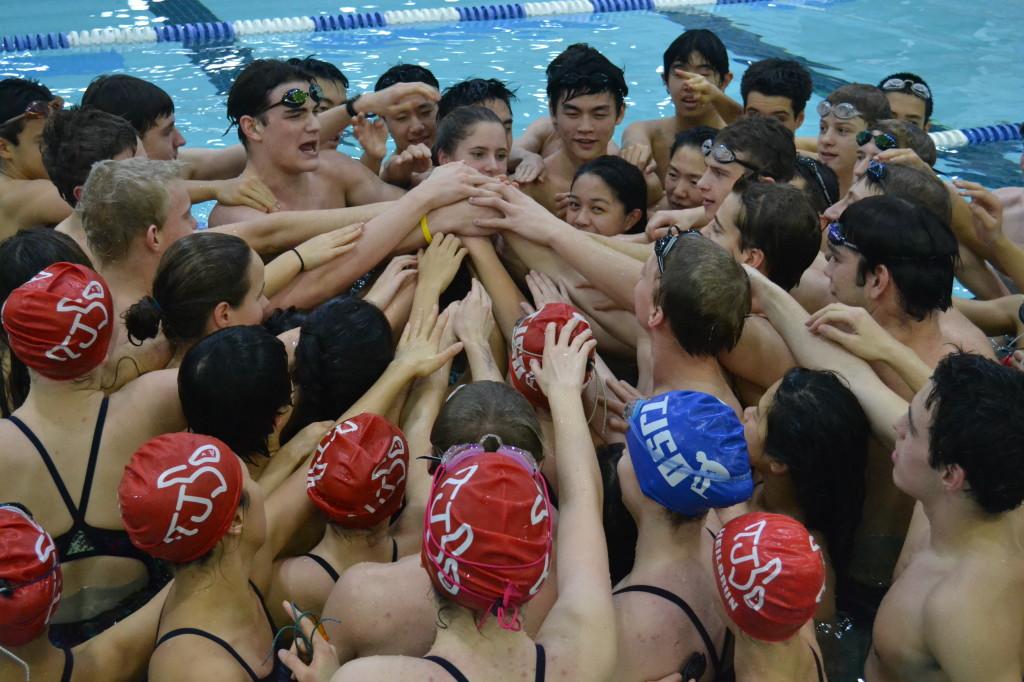 Swim and Dive ends regular season with McLean meet