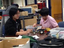 Students prepare for robotics competition