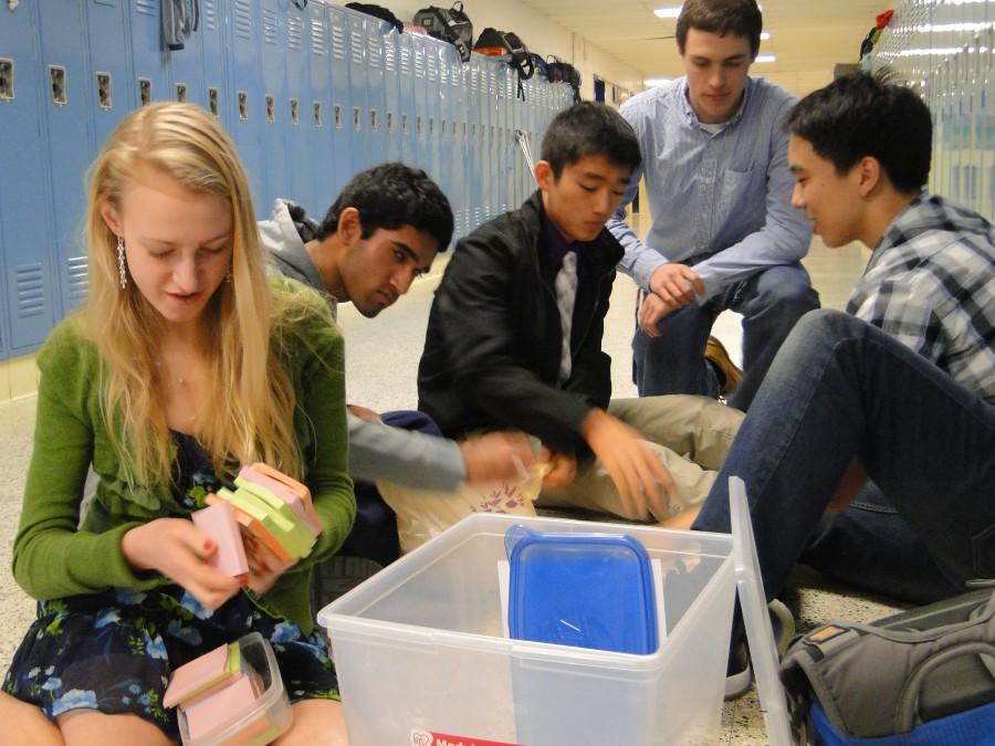 Clubs prepare for science and technology outreach event