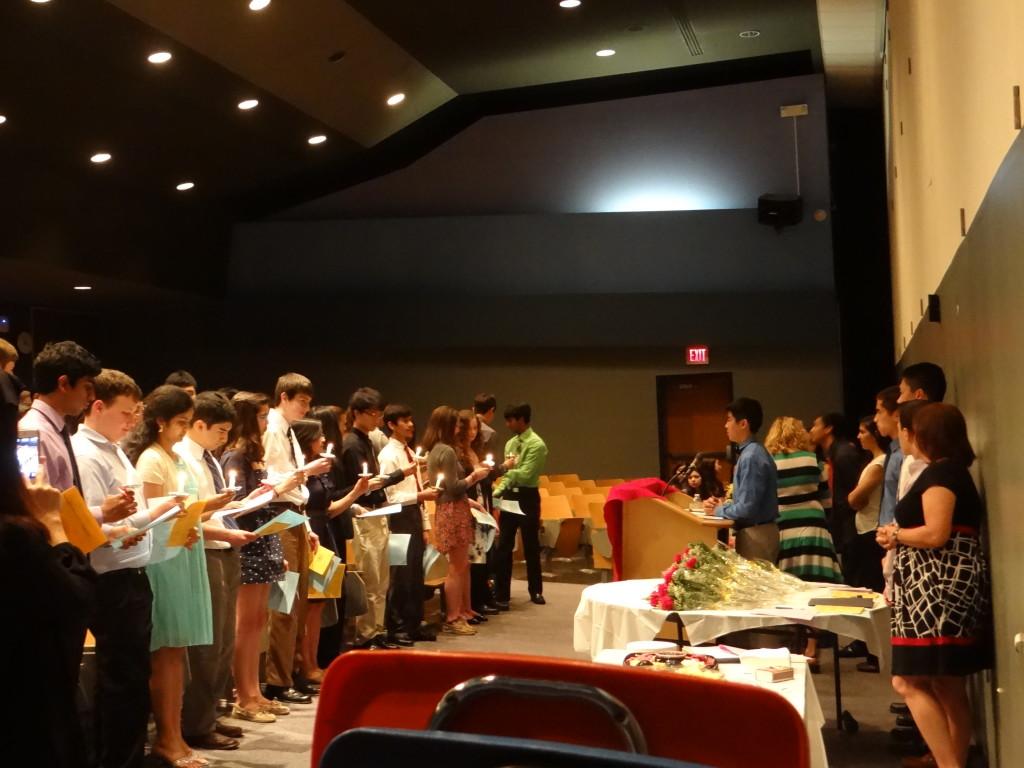Spanish+Honor+Society+celebrates+new+members