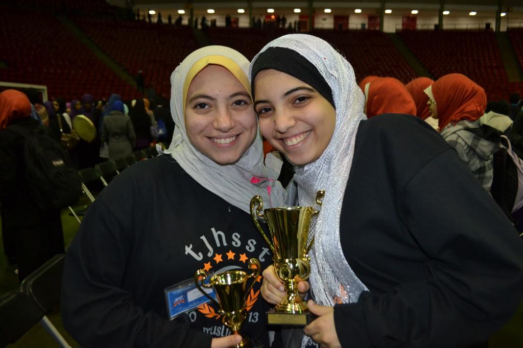 Sophomore Reem Mohamed and junior Anwar Omeish attended the Muslim Interscholastic Tournament (MIST) along with seven other MSA members. 