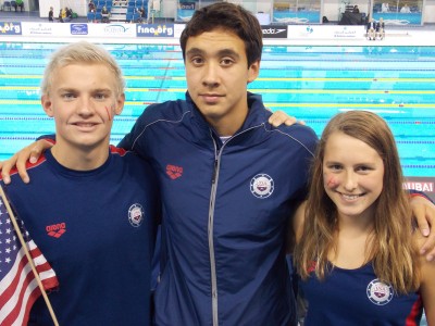 Seliskar at the 2013 FINA Junior World Championships in Dubai.