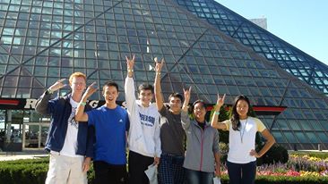 The Marching Band also visited several locations including the Rock and Roll Hall of Fame and Museum. Photo coutesy of José Acuña.