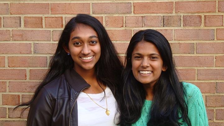 Sophomores Sahana Ramani and Kiran Girish are successful members of Jefferson's Public Forum debate team.
