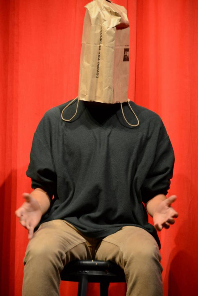 Senior Zartosht Ahlers performs the "Lunchtime" monologue from "You're a Good Man, Charlie Brown."