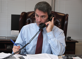 Republican candidate for governor, Ken Cuccinelli.  Photo courtesy of oag.state.va.us