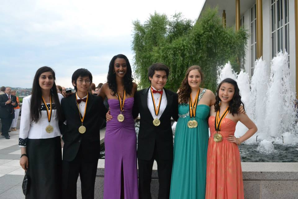 Last year's Cappies critic team at the Cappies Gala in June.
