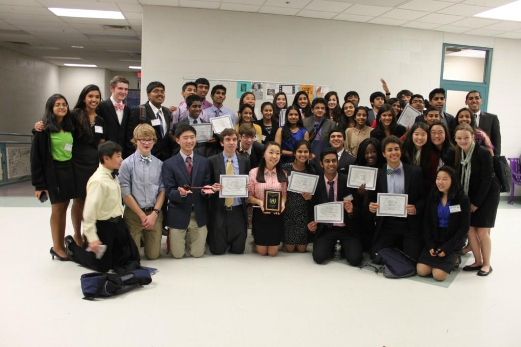 TJMUN at the Chantilly High School Model United Nations conference.