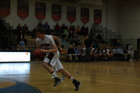 Jefferson plays Wakefield in Varsity Basketball