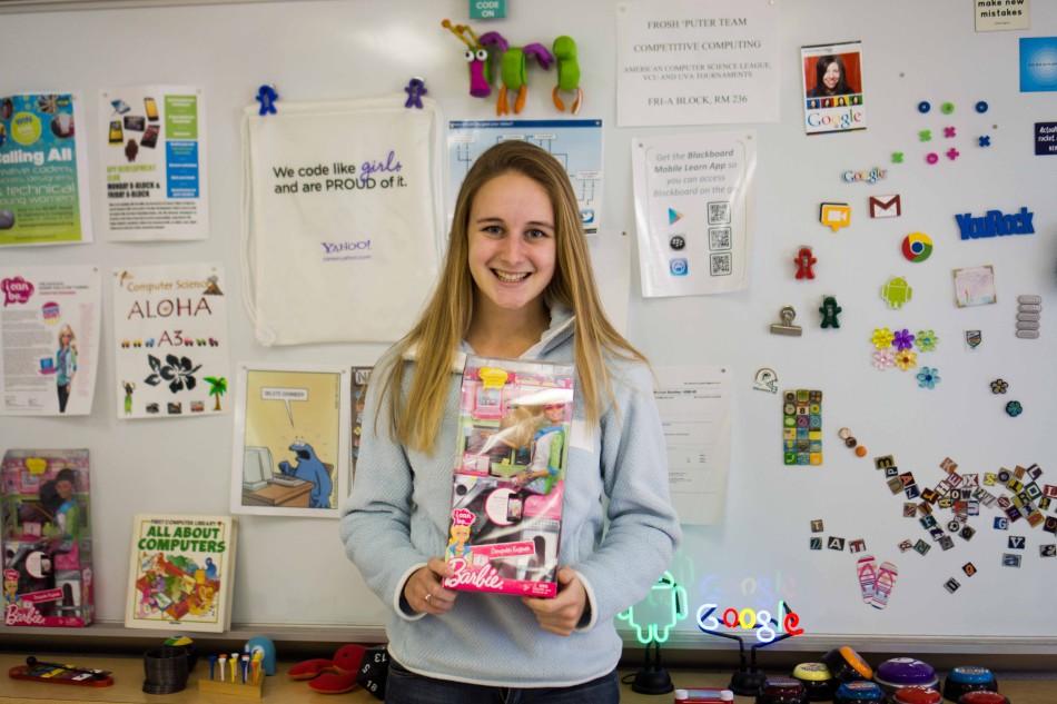 Junior Maddie Zug devotes much of her time to promoting interest in computer science for youths, females and the Jefferson population.