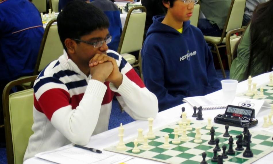 Junior Jeevan Karamsetty helped lead the TJ Chess Team to a first place finish in the blitz tournament after placing third individually.