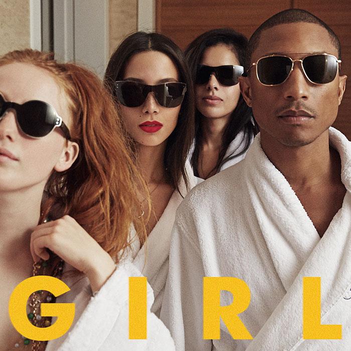 Singer and producer Pharrell Williams released his sophomore album G I R L on March 3. Photo courtesy of pharrellwilliams.com.