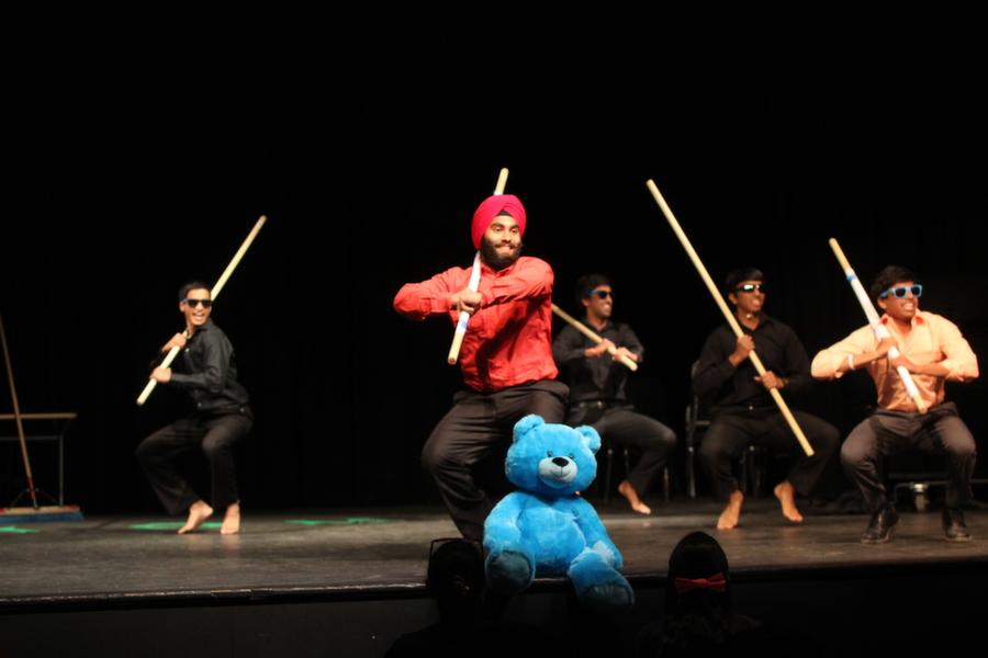 Seniors Brad Rosenblum, Ramanan Ramesh and  Kunal Singh Khurana held a performance in the auditorium on April 25.