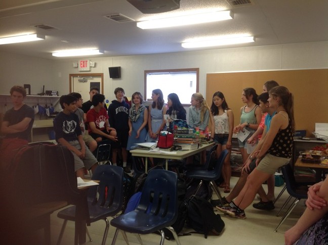 French Honor Society (FHS) welcomed new members of the club on May 21.