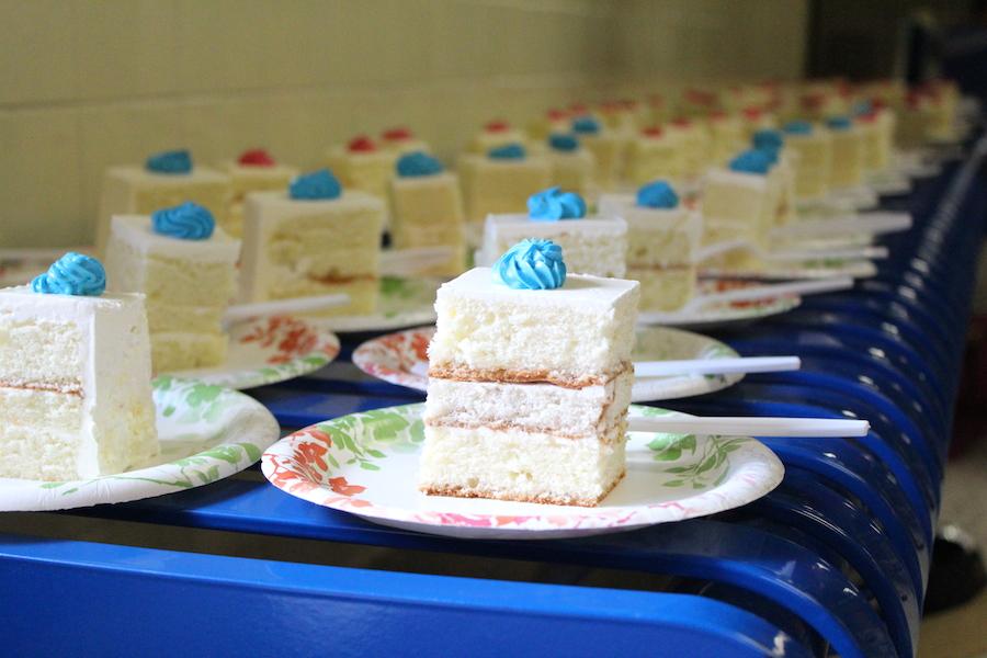 On Sept. 17, the Parent-Teacher-Student Association (PTSA) provided cake during break after Jefferson was recently ranked the best high school by Newsweek.