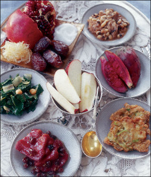 Traditional Rosh Hashana meal for the Jewish holiday trumps the festivities of Homecoming for many Jewish students at Jefferson.