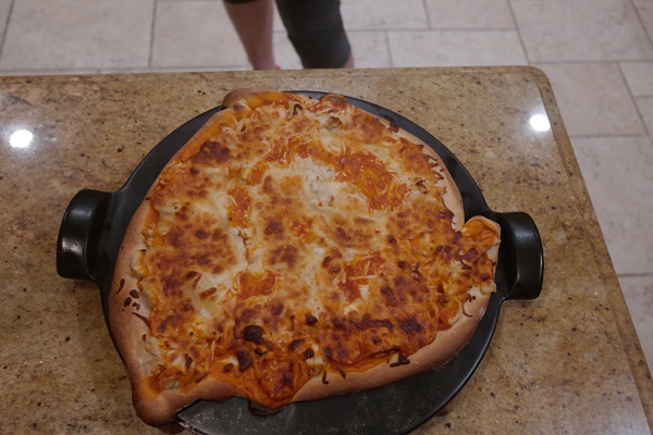 Sweet and Savory Summer: Buffalo Chicken Pizza