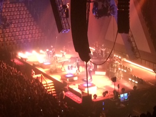 Bastille performs at the Patriot Center on Oct. 11 as part of their "Bad Blood" tour.