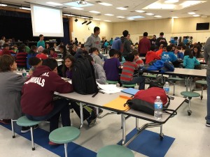 On Nov. 1, the Varsity Math Team (VMT) held the annual student-run Intermediate Math Open (TJIMO) for middle school students.