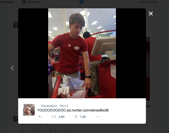 Photo courtesy of www.twitter.com. "Alex from Target" represent the power of fandoms and social media. 