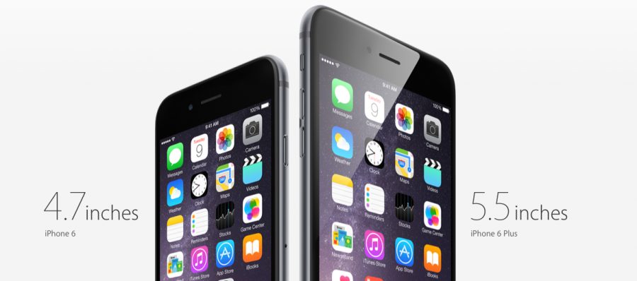 Photo courtesy of www.apple.com. The new generation of iPhone, iPhone 6 and iPhone 6 Plus, was introduced on Sept. 17.