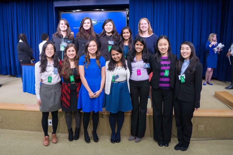 TJ Media met Kathy Pham, who works for the United States Digital Service and was a Guest of the First Lady at the State of the Union, at SoSTEM.