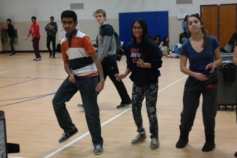 Students Just Dance for Mental Wellness Week