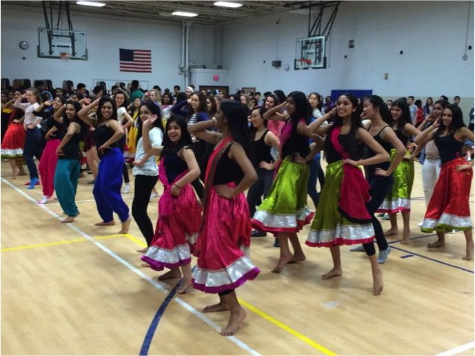 Namaste Girls rehearse after school for their I-Nite performance on Mar. 14