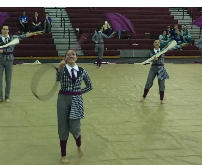 Jefferson color guard wins third place at regional competition