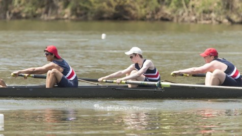 The Novice Boys team races at St. Andrews School in Noxontown, DE on April 18.