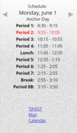 Starting next year, JLC will be moved to Monday between 4th and 5th period