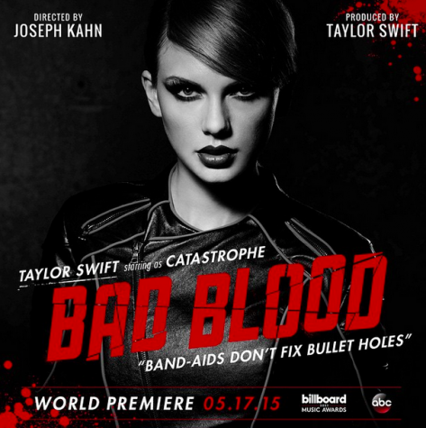Taylor Swift plays Catastrophe in her new music video for “Bad Blood."