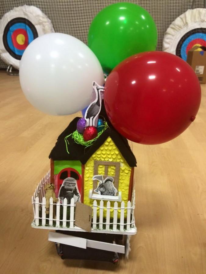 Borah Choe's winning robot was based of the movie "Up"