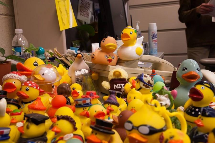 Lisa Moore will be remembered fondly by many members of the Jefferson community for the collection of rubber ducks she kept in her office.