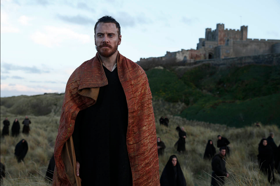 Macbeth (Michael Fassbender) pauses before killing Macduff’s family in attempt to control his fate. “Macbeth”, directed by Justin Kurzel, was released on Dec. 4 by the Weinstein Company. 