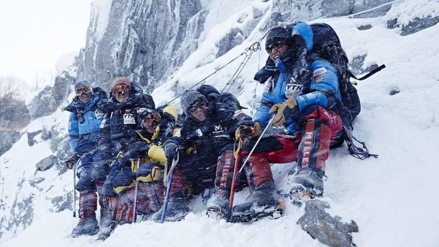 The struggles of mountaineers on the Himalayas are depicted vividly as the team faces the forces of nature. "The Himalayas" is based off of a real mission that occurred in 2004 to recover the bodies of team members.