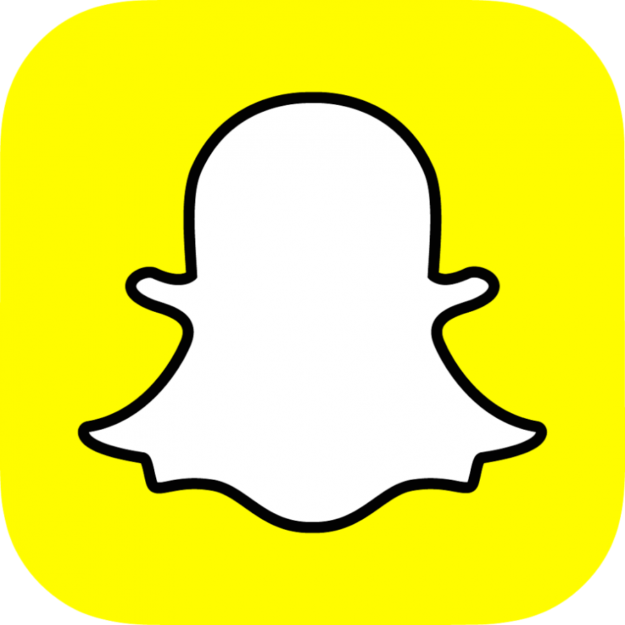 The Snapchat app logo with its iconic white ghost. Photo courtesy of commons.wikipedia.org