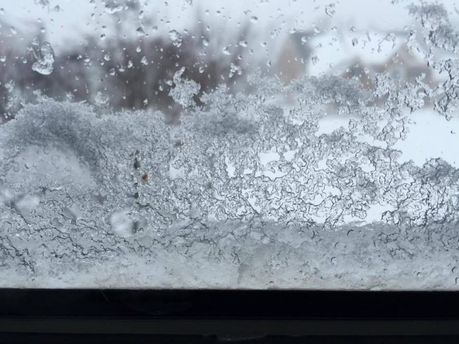 While many students enjoyed the large amounts of snow, others still found it a bit difficult to deal with. Students like sophomore Mark Kurapatti in Herndon, for instance, had to deal with windows covered in large amounts of ice.