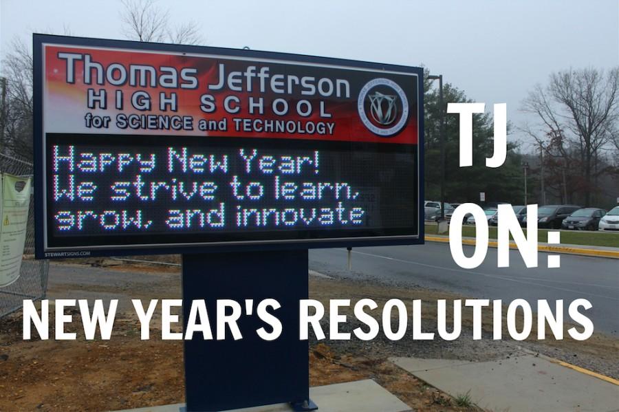 TJ ON: New Year's Resolutions