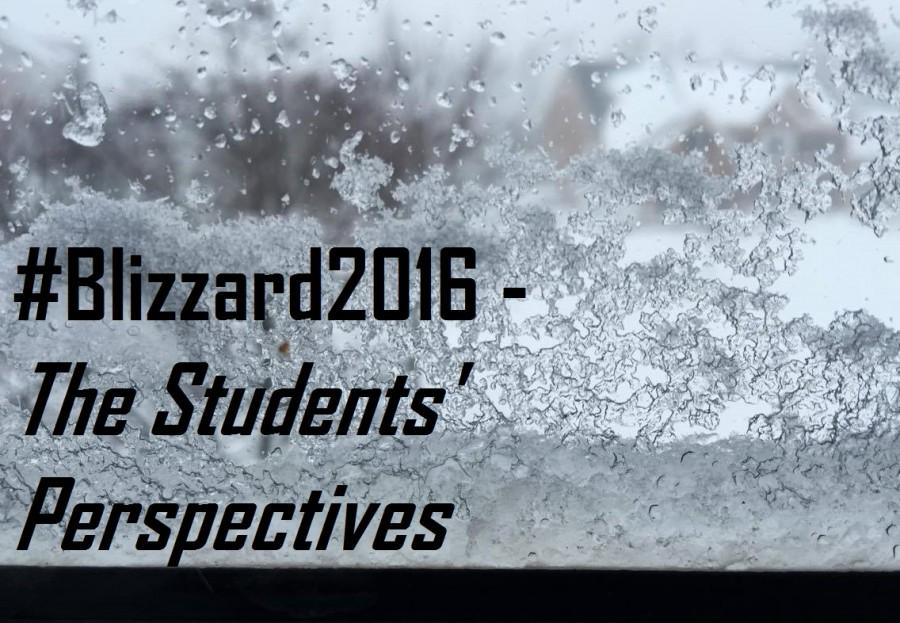 #Blizzard2016 - The snow storm from students' perspectives