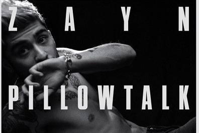 Photo courtesy of Zayn Malik. Malik's new single "Pillowtalk" is climbing the charts. "Pillowtalk" is Malik's first song as a solo artist.