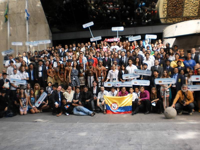 Participants from over 40 countries came to compete in the 2012 International Olympiad on astronomy and astrophysics. The 2012 Olympiad took place at Rio Planetarium in Rio de Janeiro, Brazil.