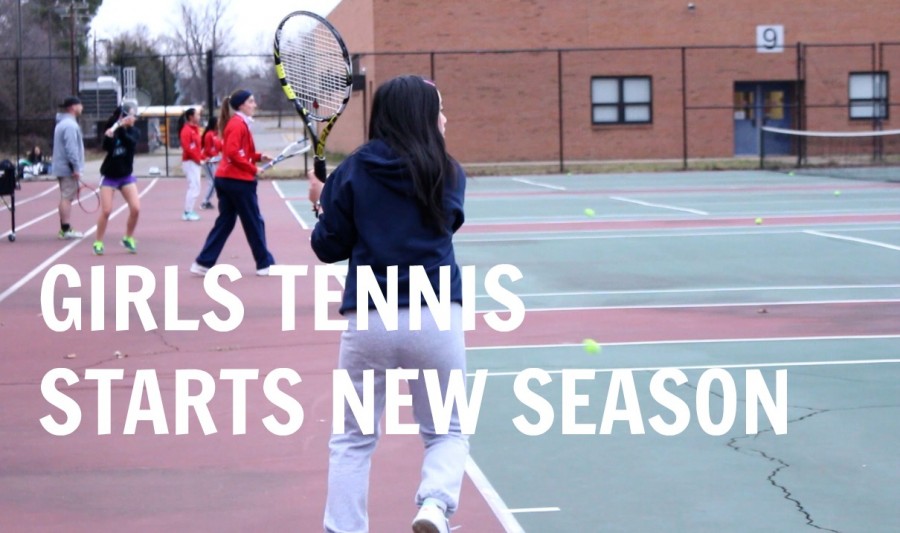 Girls Start Tennis Season