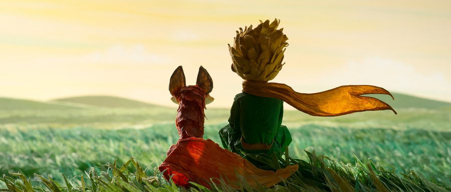 The Prince sits on Earth with the Fox (James Franco). The Little Prince was released on Aug. 5.