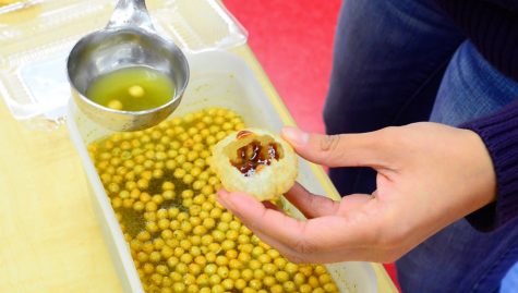 Cultural Food Taste Test: Pani Puri Assembly