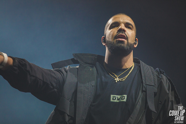 Drake performing on his “Summer Sixteen Tour”.
