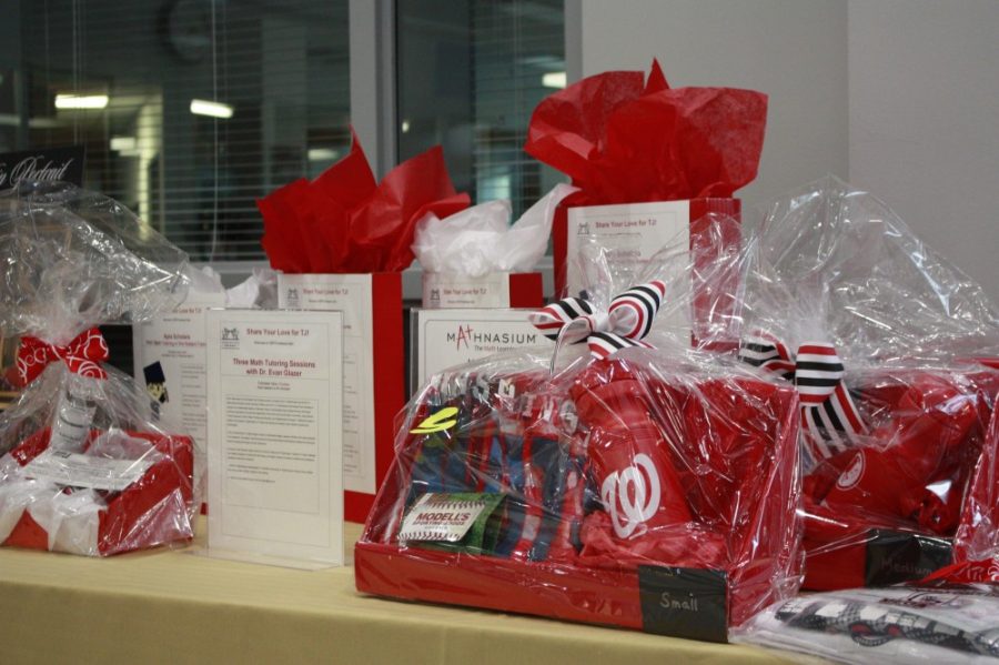 Gifts certificates and services up for the silent auction.