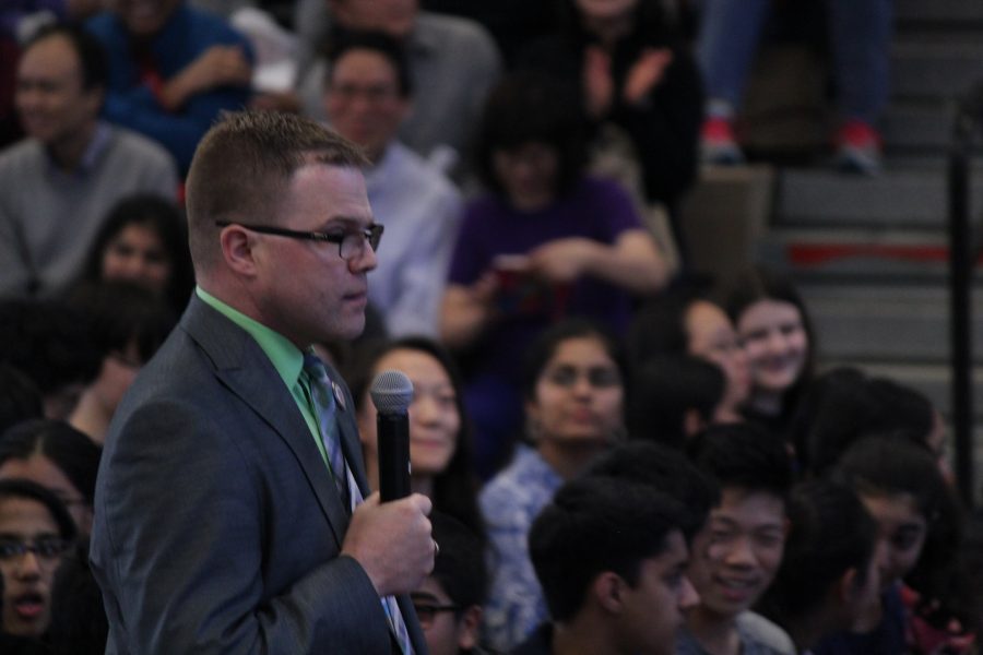 Director of Student Services Brandon Kosatka welcomes the class of 2021.