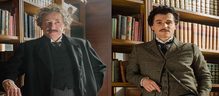 Genius features an older (Rush) and younger (Flynn)  Einstein.